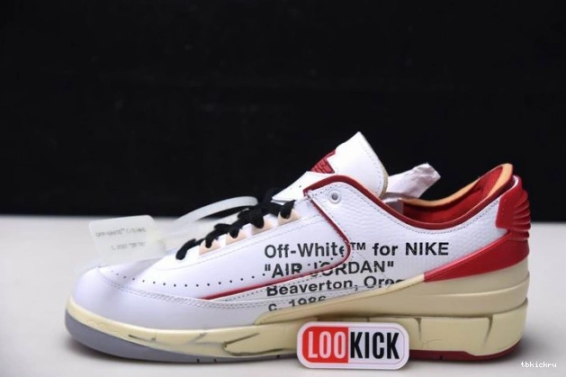 Reps TBK Retro White Jordan Red Off-White Low SP DJ4375-106 2 0713